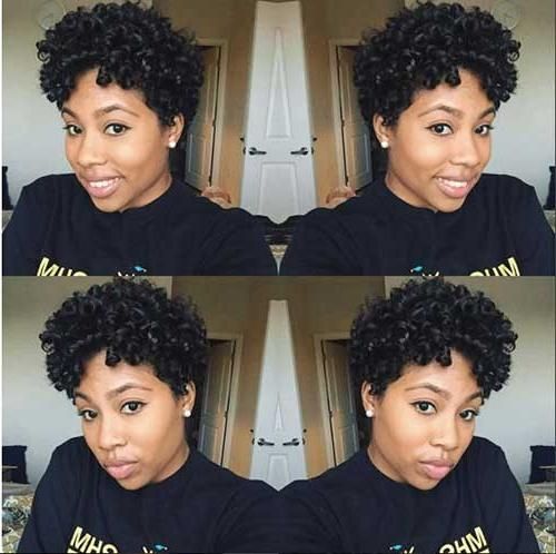 15 Short Natural Haircuts For Black Women | Short Hairstyles 2016 With Regard To Short Haircuts For Black Women With Thick Hair (View 18 of 20)