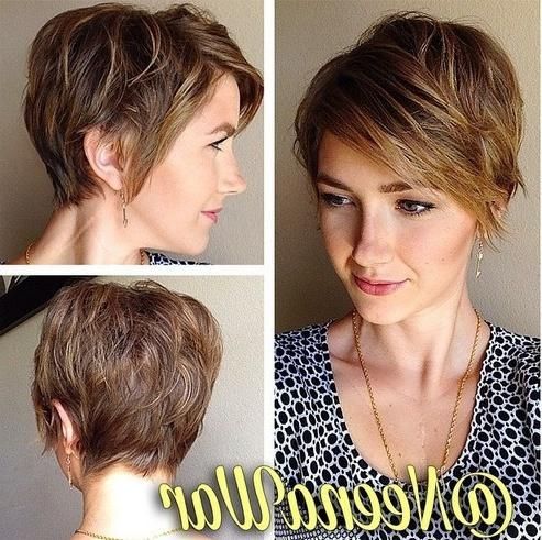 16 Fabulous Short Hairstyles For Long Face 2015 – Pretty Designs Within Short Haircuts For Long Face (View 12 of 20)