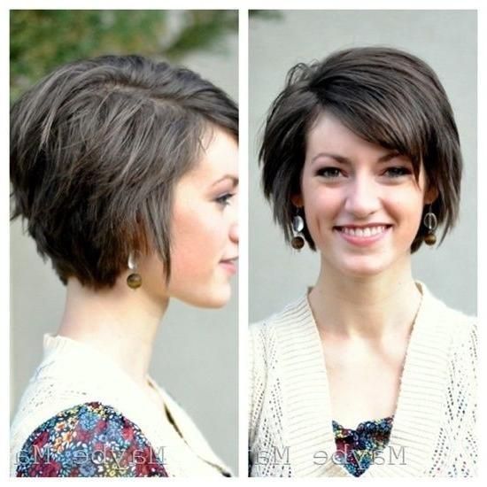 18 Short Hairstyles For Winter: Most Flattering Haircuts – Popular With Short Haircuts For Long Face (View 18 of 20)