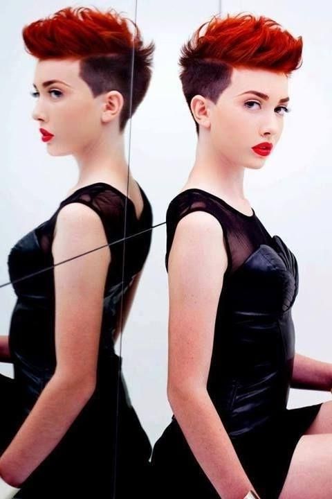 18 Short Red Haircuts: Short Hair For Summer&winter – Popular Haircuts Within Short Hairstyles With Red Hair (View 17 of 20)
