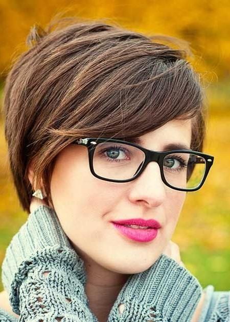 192 Best Short Hair & Glasses Images On Pinterest | Colors In Short Haircuts For Women With Glasses (Gallery 11 of 20)