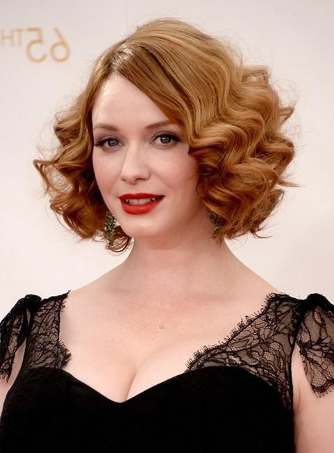 1960's Hairstyle: Elegant Short Blonde Curly Hairstyle – Pretty In 1960s Short Hairstyles (Gallery 20 of 20)