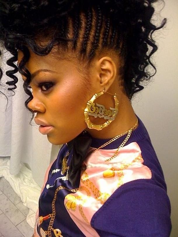 20 Badass Mohawk Hairstyles For Black Women With Mohawk Short Hairstyles For Black Women (View 18 of 20)