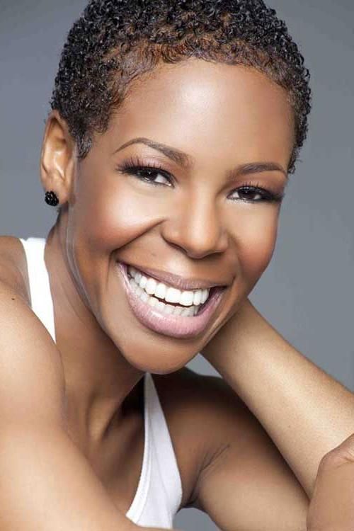 20 Inspirations of Super Short Hairstyles For Black Women