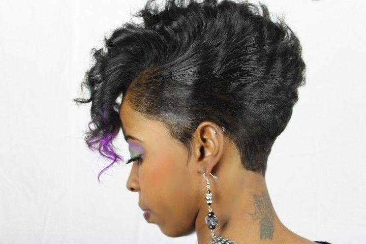 20 Most Charming African American Short Hairstyles – Hairstyle For Within Mohawk Short Hairstyles For Black Women (View 15 of 20)