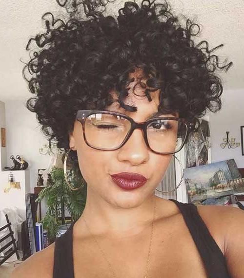 20 Short Curly Hairstyles For Black Women | Short Hairstyles 2016 In Short Haircuts For Curly Black Hair (Gallery 3 of 20)
