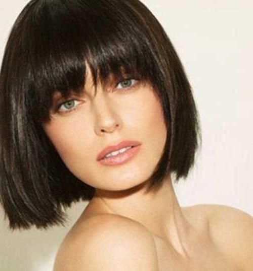 20 Short Hair With Fringe | Short Hairstyles 2016 – 2017 | Most In Short Haircuts With Bangs (View 10 of 20)