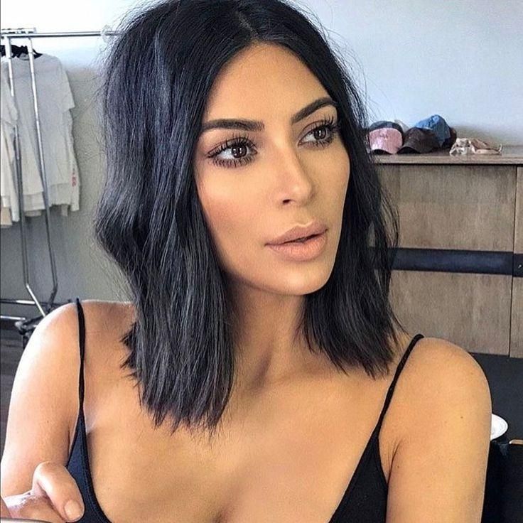2018 Popular Kim Kardashian Short Hairstyles For Kim Kardashian Short Haircuts (View 6 of 20)