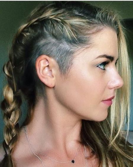 2018 Shaved Long Hairstyles Intended For 25+ Unique Long Shaved Hairstyles Ideas On Pinterest | Half Shaved (View 2 of 20)