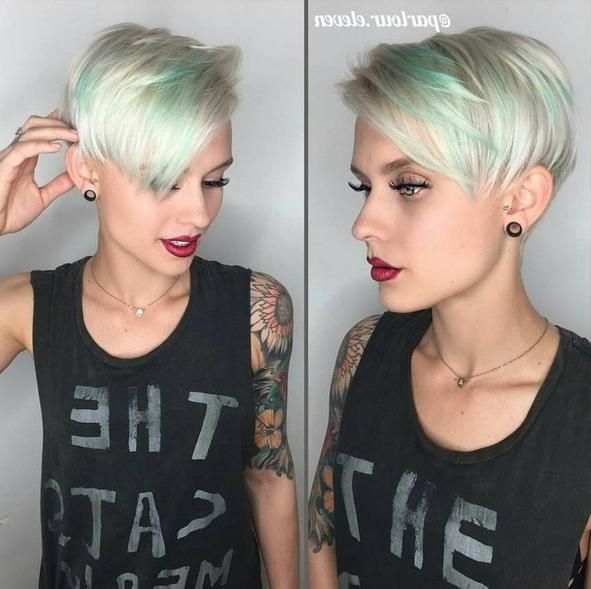 25 Cute Balayage Styles For Short Hair – Popular Haircuts Within Funky Short Haircuts For Fine Hair (View 18 of 20)