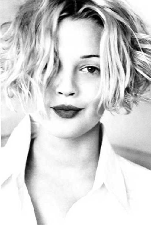 25 Short Wavy Hair Pictures | Short Hairstyles 2016 – 2017 | Most Pertaining To Drew Barrymore Short Haircuts (View 11 of 20)