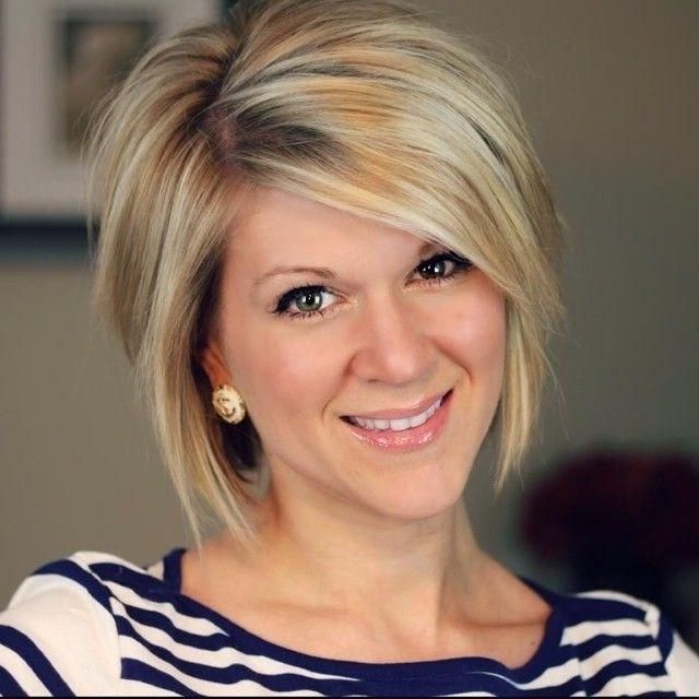 25 Stunning Short Hairstyles For Summer | Styles Weekly With Regard To Short Haircuts With Long Side Bangs (View 16 of 20)