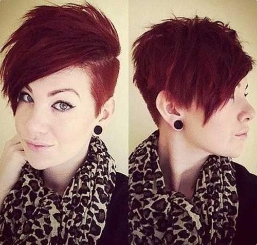 25+ Trending Shaved Pixie Cut Ideas On Pinterest | Short Undercut In Short Haircuts With Shaved Sides (Gallery 9 of 20)
