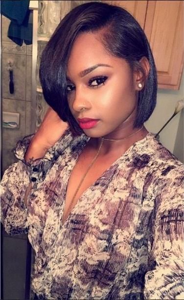 25+ Unique Short Black Hairstyles Ideas On Pinterest | Short Weave Throughout Short Haircuts For Ethnic Hair (View 18 of 20)