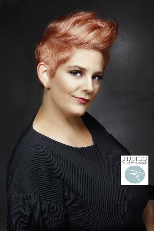 29 Short Hairstyles For Round Faces You Can Rock! Regarding Edgy Short Haircuts For Round Faces (Gallery 19 of 20)
