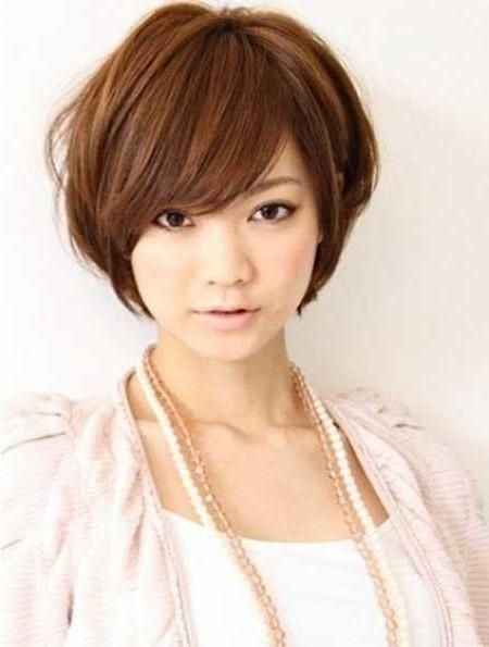 30 Best Short Hairstyles For Round Faces | Short Hairstyles 2016 With Regard To Short Haircuts With Bangs For Round Face (View 15 of 20)