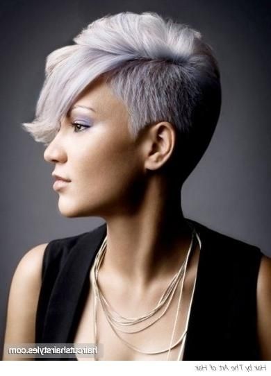 38 Best Fairest Hair Images On Pinterest | Shaved Sides, Braids Throughout Shaved Side Short Hairstyles (View 13 of 20)