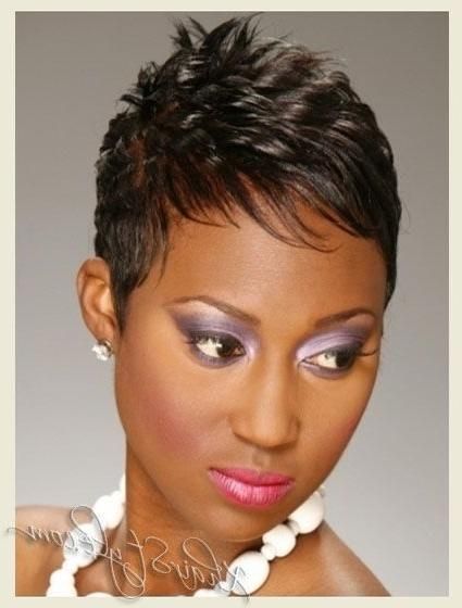 49 Best Hairstyles Images On Pinterest | Hairstyles, Night Lights Intended For Short Hairstyles For African American Women With Thin Hair (View 7 of 20)