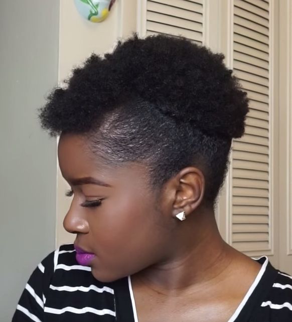 4c Natural Hairstyles : How To Do An Afro Puff On Short 4c Natural Inside 4c Short Hairstyles (View 10 of 20)