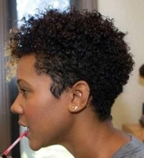 5 Captivating Short Natural Curly Hairstyles For Black Women|cruckers Throughout Short Haircuts For Curly Black Hair (Gallery 8 of 20)