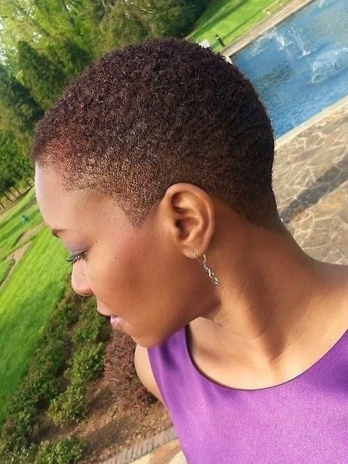 50 African American Short Black Hairstyles / Haircuts For Women Regarding Super Short Hairstyles For Black Women (View 11 of 20)