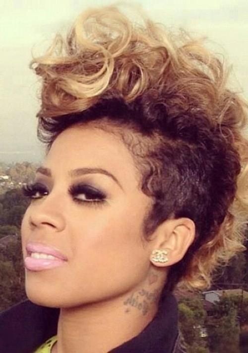 50 Mohawk Hairstyles For Black Women | Stayglam For Mohawk Short Hairstyles For Black Women (View 8 of 20)