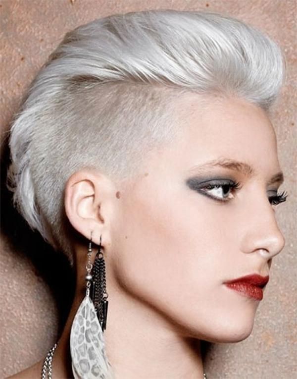 52 Of The Best Shaved Side Hairstyles In Short Haircuts With Shaved Sides (Gallery 7 of 20)