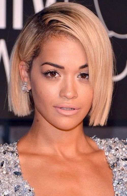 54 Celebrity Short Hairstyles That Make You Say "wow!" Regarding Rita Ora Short Hairstyles (View 14 of 20)