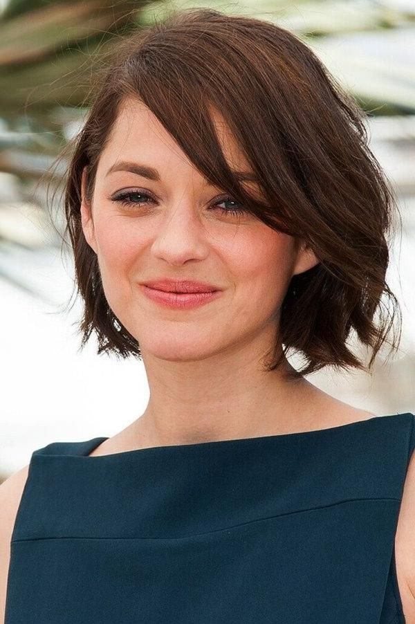 56 Fabulous Hairstyles For Women With Round Face Shape Regarding Low Maintenance Short Haircuts For Round Faces (View 11 of 20)