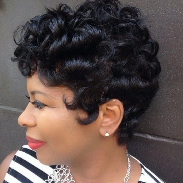 72 Short Hairstyles For Black Women With Images [2018 For Sexy Short Haircuts For Black Women (View 8 of 20)