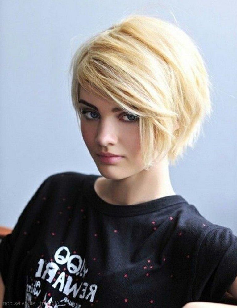 75 Graceful Short Side Swept Hairstyles For Young Girls Pertaining To Short Hairstyles With Side Swept Bangs (View 9 of 20)