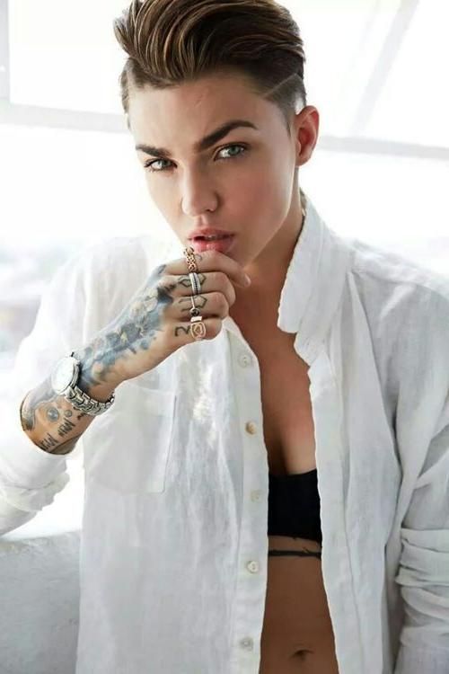 77 Best Ruby Rose! Images On Pinterest | Make Up, Outfits And For Short Haircuts For Studs (View 16 of 20)