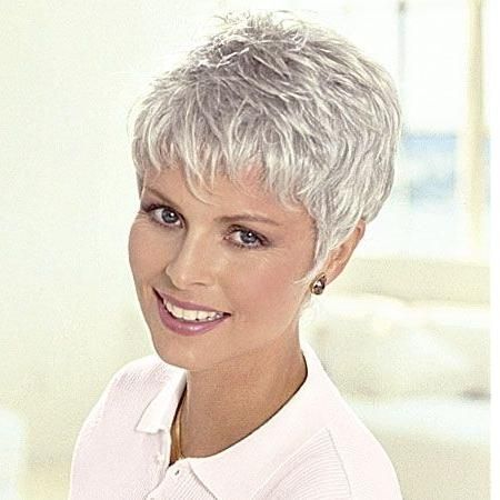 83 Best Short Hairstyles For Thin, Fine Hair On Older Women Images With Regard To Short Hairstyles For Salt And Pepper Hair (Gallery 18 of 20)