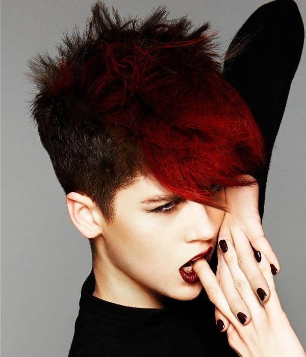 A Short Red Hairstyle From The Nu Model Army Collection Throughout Red Short Hairstyles (View 15 of 20)