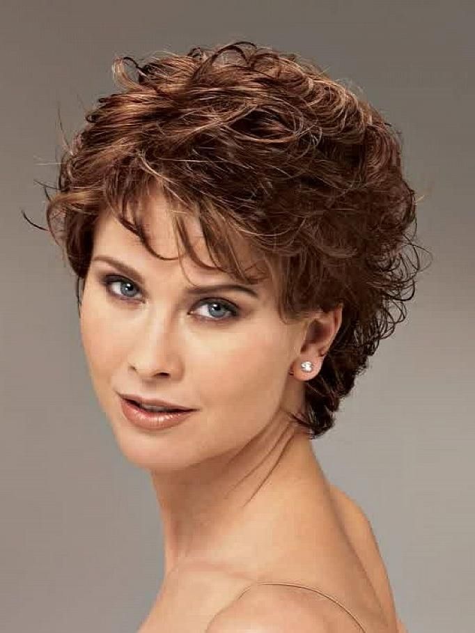 Beautiful Short Hairstyles For Round Faces And Curly Hair Pertaining To Curly Short Hairstyles For Oval Faces (Gallery 4 of 20)
