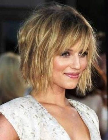 Best 25+ Fine Hair Bangs Ideas On Pinterest | Bob With Fringe Fine Within Short Haircuts With Bangs For Fine Hair (View 18 of 20)