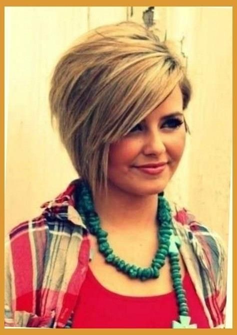 Best 25+ Haircuts For Fat Faces Ideas On Pinterest | Short With Regard To Short Haircuts For Heavy Set Woman (View 1 of 20)