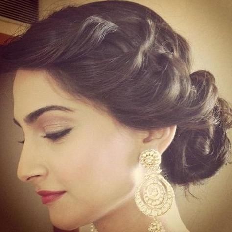 Best 25+ Indian Wedding Hairstyles Ideas On Pinterest | Indian Regarding Short Hairstyles For Indian Wedding (View 1 of 20)
