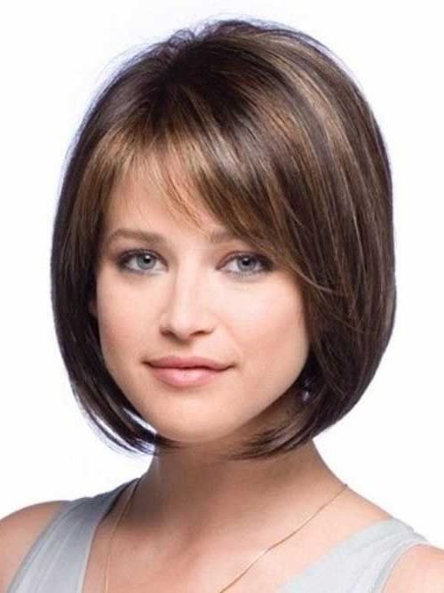 Best 25+ Round Faces Ideas On Pinterest | Contouring Round Faces With Regard To Short Haircuts With Bangs For Round Face (View 7 of 20)