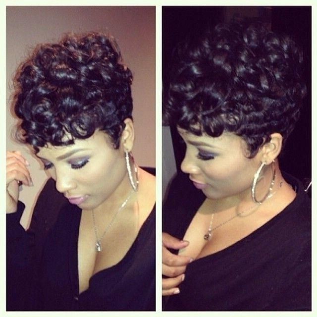 Best 25+ Short African American Hairstyles Ideas On Pinterest Inside Short Hairstyles For African American Hair (View 19 of 20)