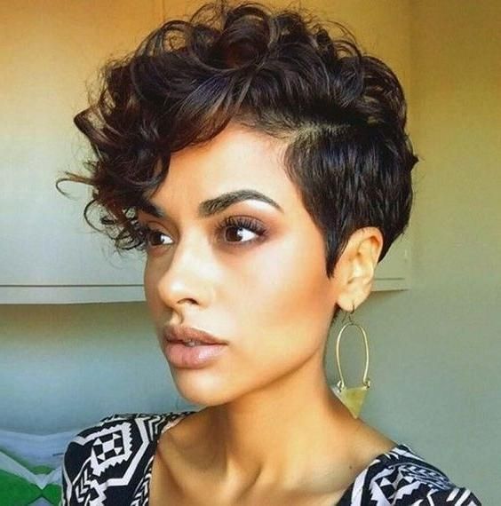 Best 25+ Short African American Hairstyles Ideas On Pinterest Pertaining To African American Ladies Short Haircuts (View 18 of 20)