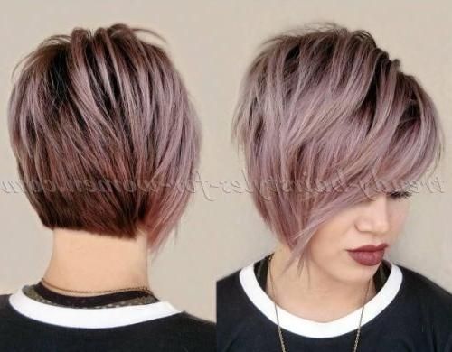 Best 25+ Short Asymmetrical Hairstyles Ideas On Pinterest Intended For Asymmetrical Short Hairstyles (View 1 of 20)
