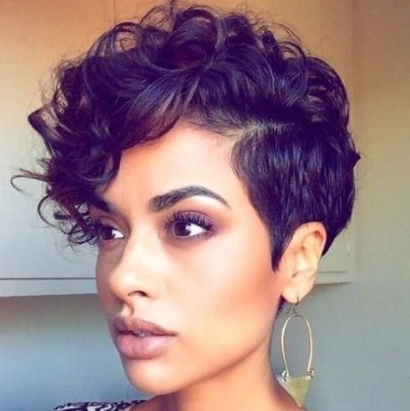 Best 25+ Short Curly Haircuts Ideas On Pinterest | Curly Bob Intended For Big Curls Short Hairstyles (View 16 of 20)
