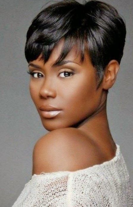Best 25+ Short Formal Hairstyles Ideas On Pinterest | Formal Throughout Black Hairstyles Short Haircuts (View 17 of 20)