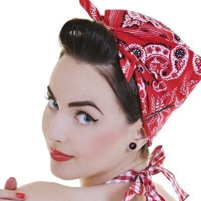 Best 25+ Short Hair Bandana Ideas On Pinterest | Rockabilly Short With Regard To Short Hairstyles With Bandanas (View 5 of 20)