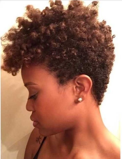 Best 25+ Short Natural Hairstyles Ideas On Pinterest | Short Intended For Natural Short Haircuts For Black Women (View 17 of 20)
