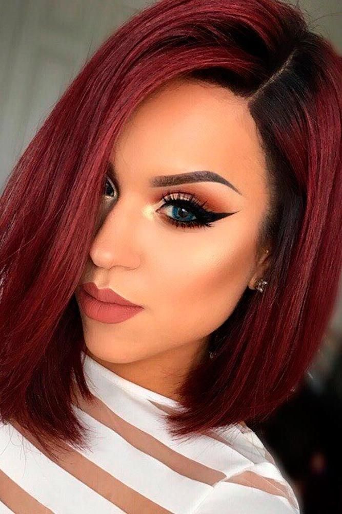 Best 25+ Short Red Hair Ideas On Pinterest | Ombre Short Hair Red For Bright Red Short Hairstyles (View 9 of 20)