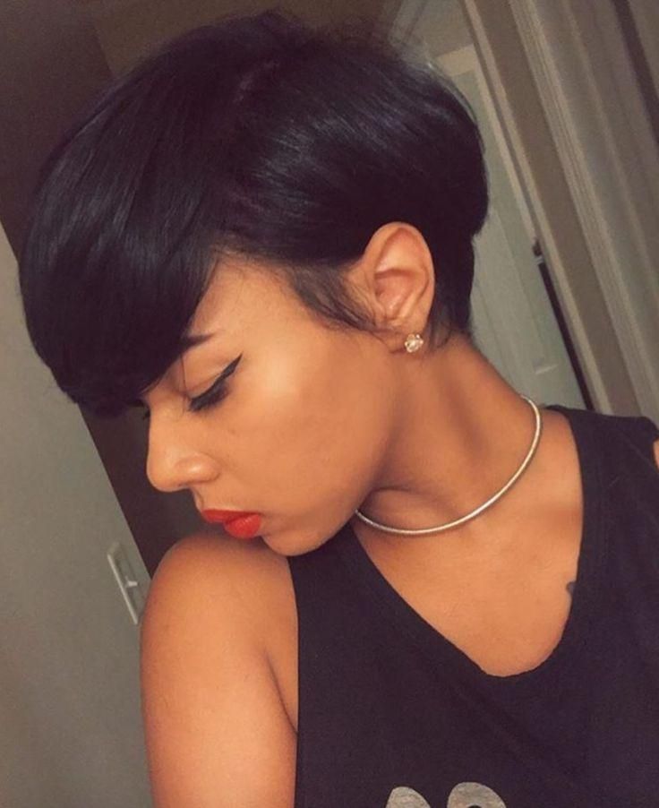 Best 25+ Short Relaxed Hair Ideas On Pinterest | Natural Hair Bob Within Relaxed Short Hairstyles (View 11 of 20)