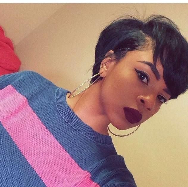 Best 25+ Short Relaxed Hair Ideas On Pinterest | Short Relaxed Inside Short Haircuts For Relaxed Hair (View 1 of 20)