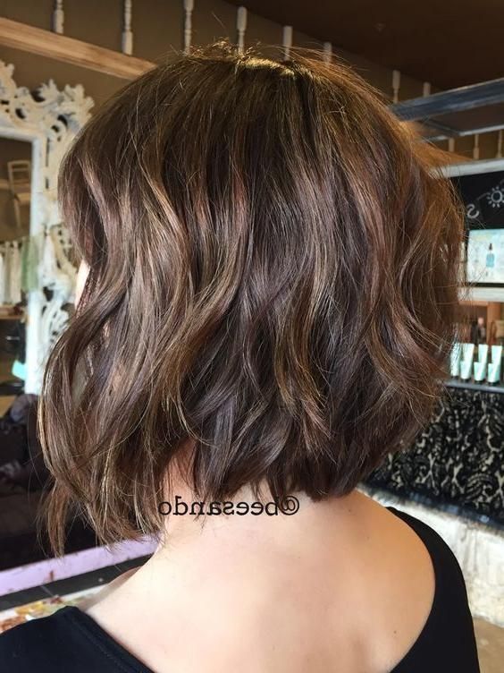 Best 25+ Short Thick Hair Ideas On Pinterest | Thick Hair Long Bob With Regard To Short Haircuts Bobs Thick Hair (View 5 of 20)